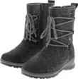 Pomar Koli XW GORE-TEX -huopasaapas naisille, graniitinharmaa huopa ja musta nubukki