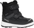 Viking Play Reflex Warm GORE-TEX -lasten talvikenkä, heijastava harmaa ja musta, kaksi tarranauhaa